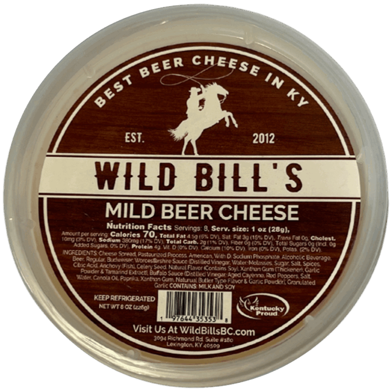 Wild Bills Beer Cheese - Mild Beer Cheese