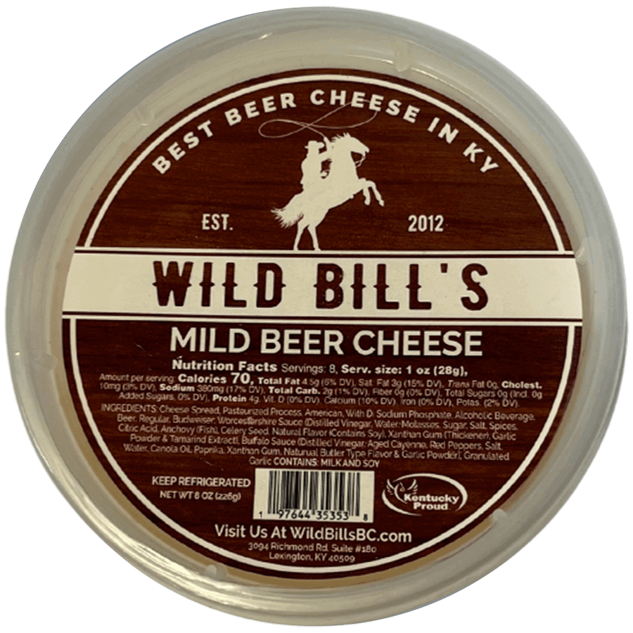 Wild Bills Beer Cheese - Mild Beer Cheese